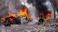 Rudal Rusia Hantam Ukraina Saat Perayaan Minggu Palma Umat Kristen