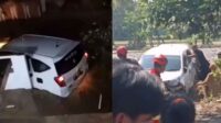 Viral Banjir Bandang di Cianjur Hanyutkan Mobil yang Terparkir di Garasi, Ketemu di Area Persawahan
