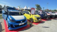 Mobil-mobil Modifikasi Daihatsu Gemparkan Alun-alun Tigaraksa