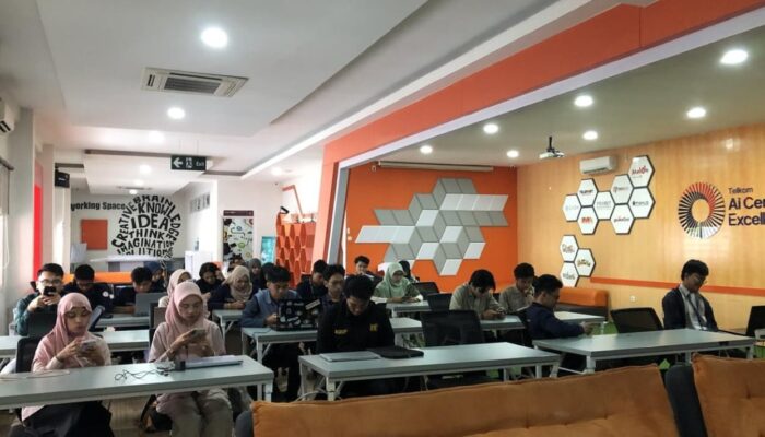 Telkom Tingkatkan Kapabilitas Developer Lewat AI Connect Offline Series di Makassar